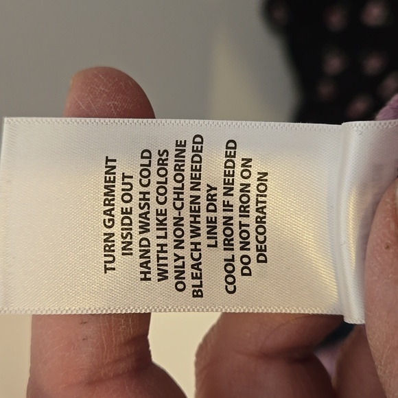 Idyllwind by Miranda Lambert Purple Black Studs Blouse Size XXL - Picture 7 of 7